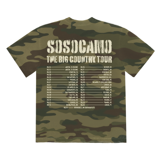 Camo License Plate Tee